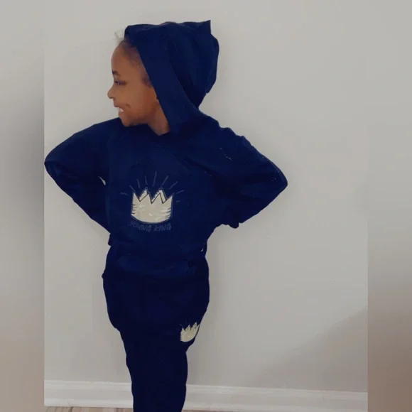 Hip Hop Kids Sweatsuits by Hollis King. The Crown 👑 Edition